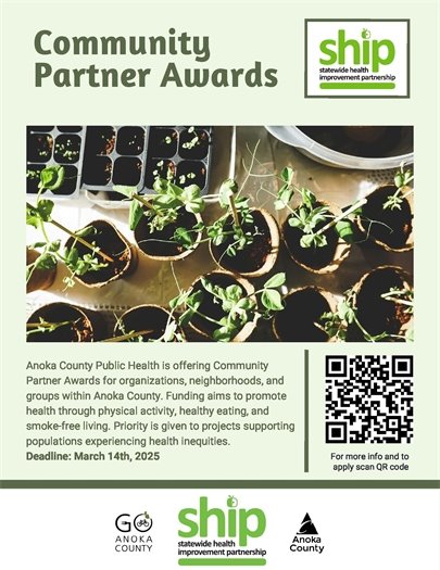 Image of 2025 SHIP Community Partner Awards Flyer