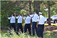 Blaine VFW Post Honor Guard gun salute