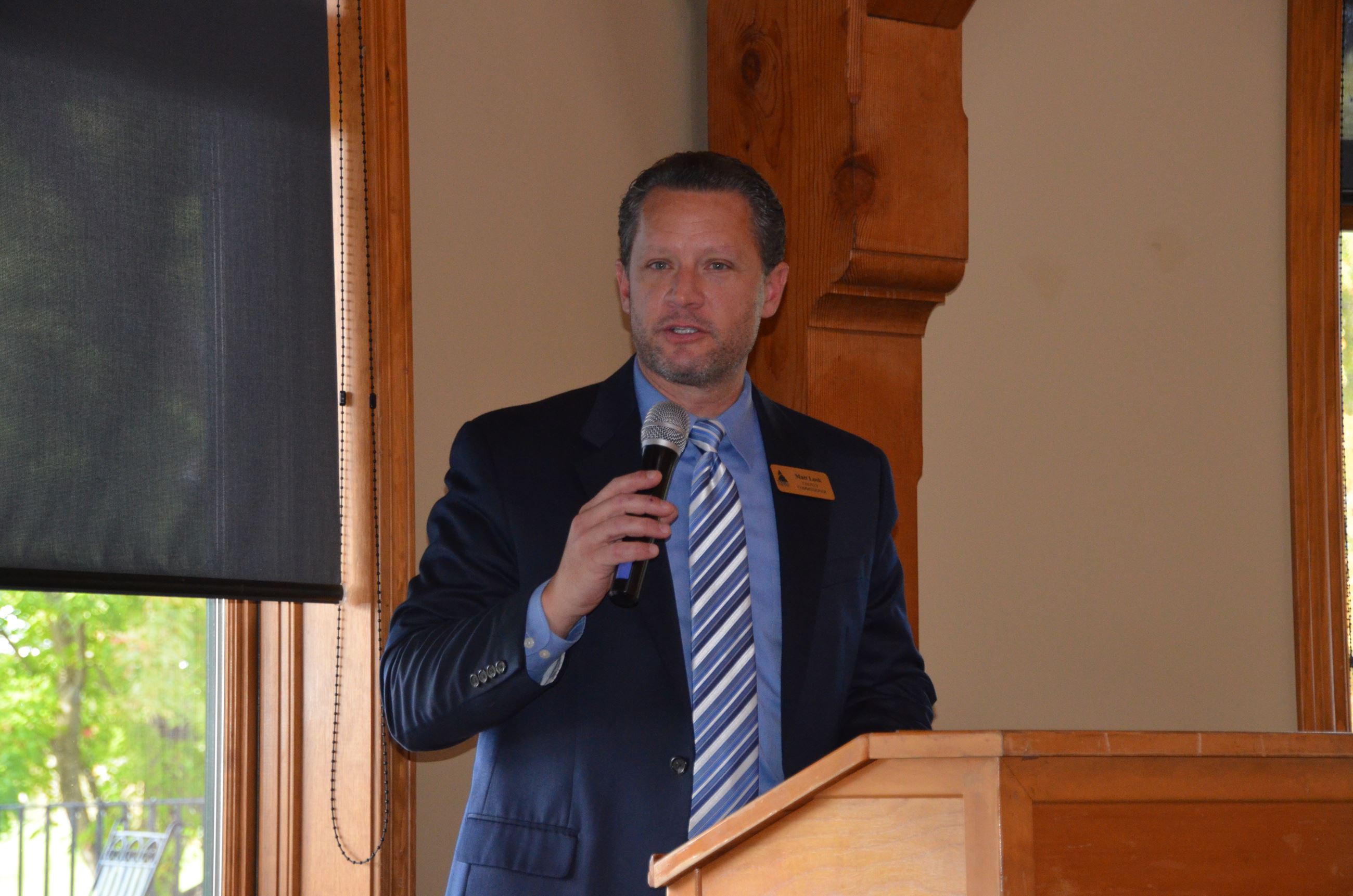 Commissioner Look speaking