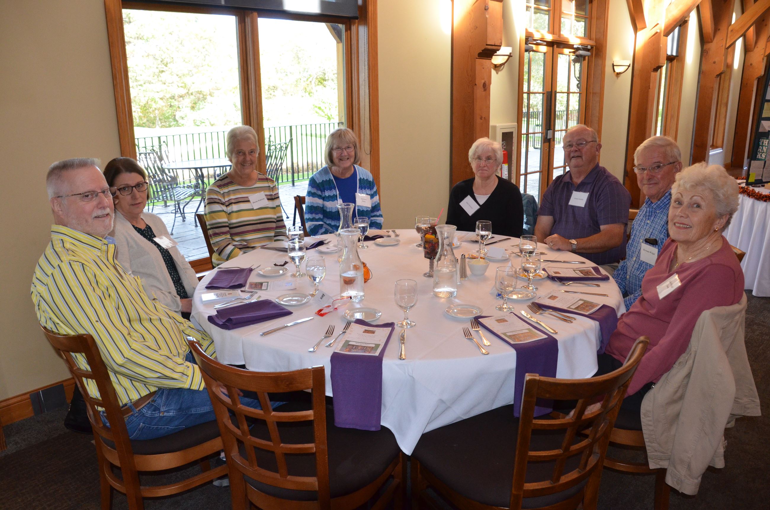 Medlink drivers at table