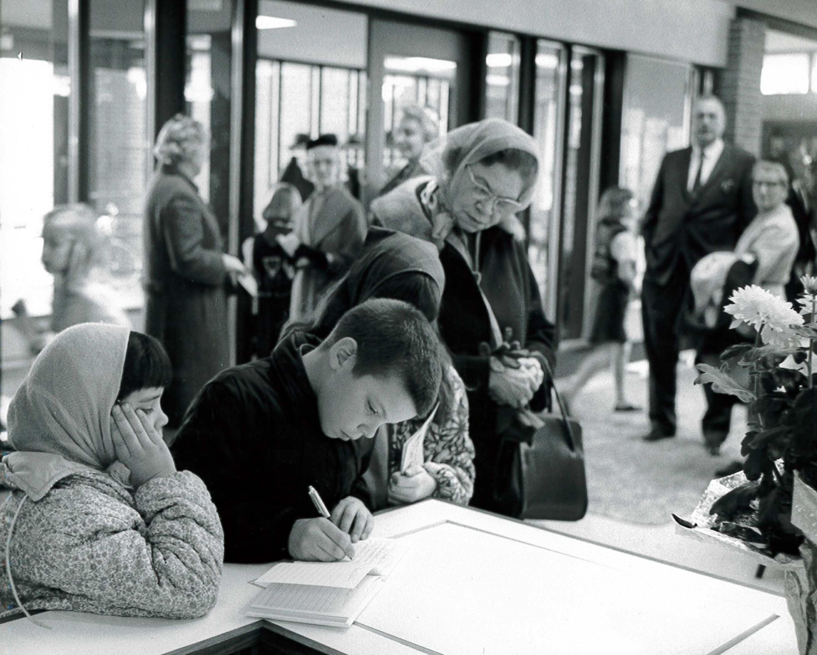 Northtown Library Grand Opening, Blaine, April 4, 1965