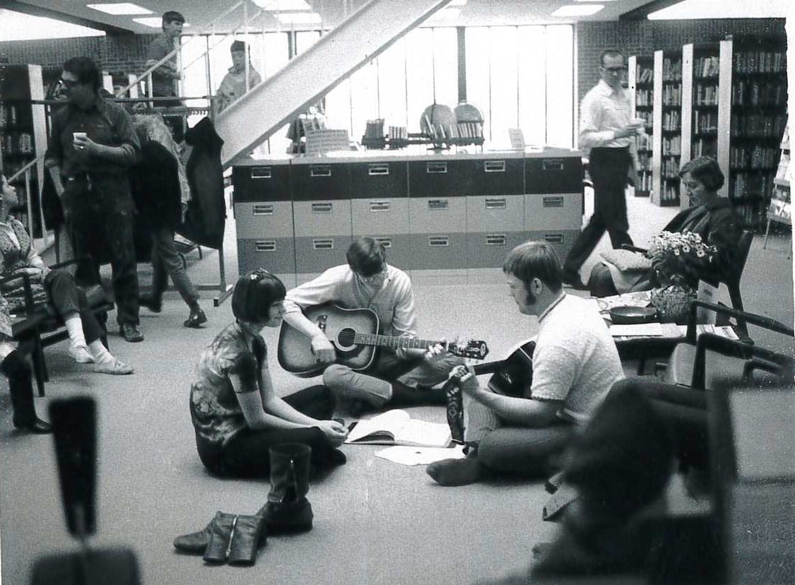 Art Show at Northtown Library, April 12, 1970