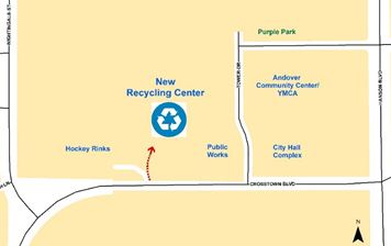 Andover Recycling Center Map