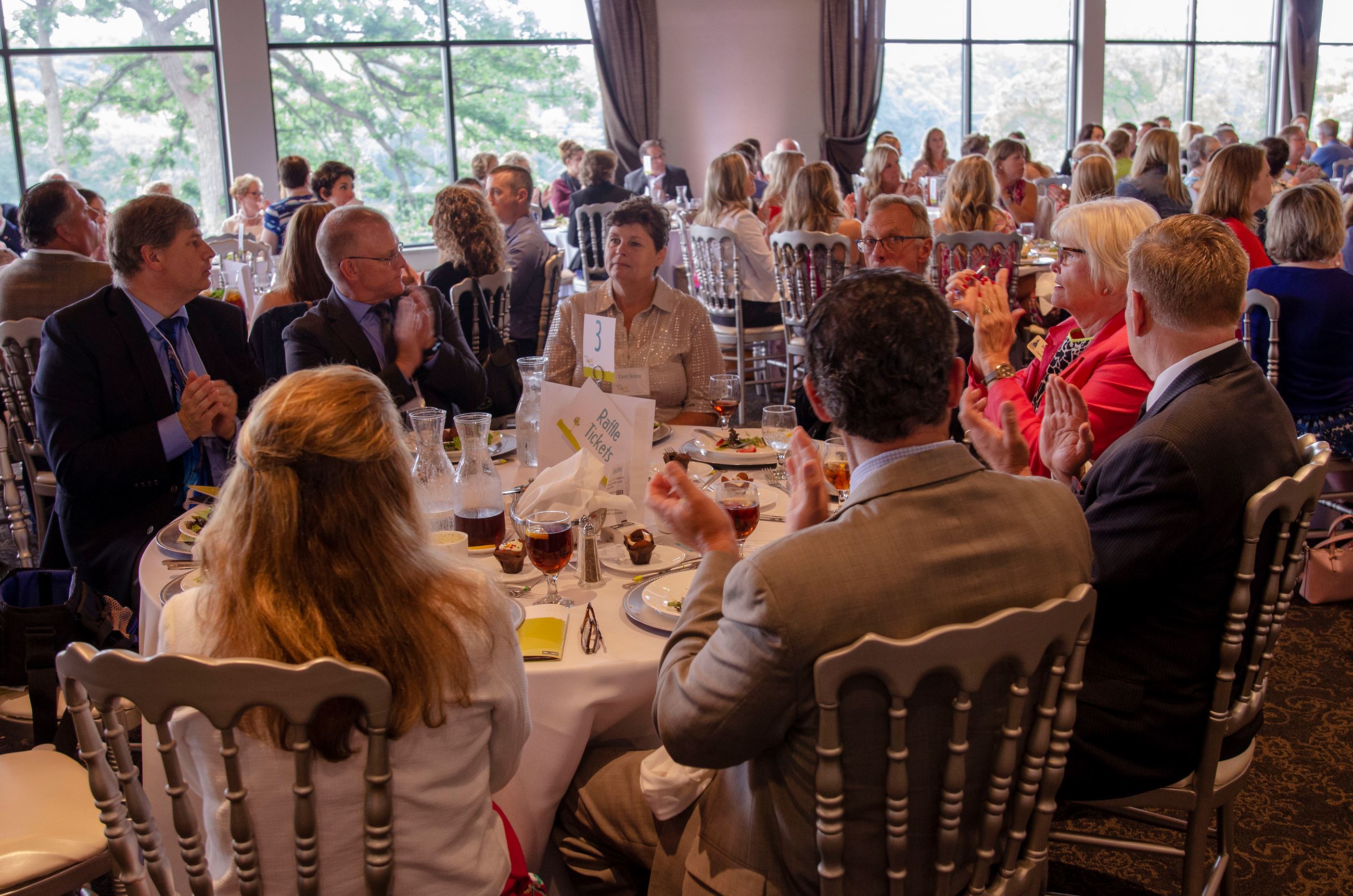 Commissioners Kordiak, West, Schulte, Look, and Braastad attended the luncheon