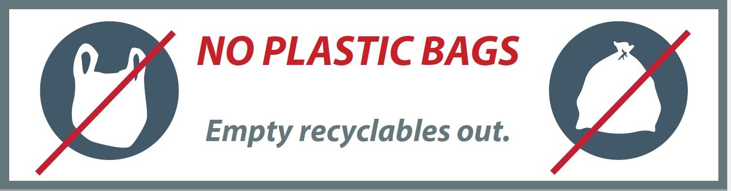 No Plastic bags 3x11